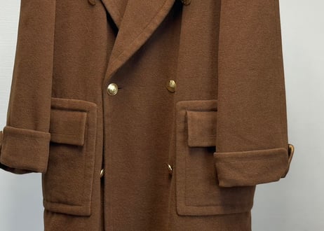 80s gucci angora double long coat