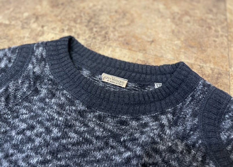 80s gianni versace knit | weekend tokyo