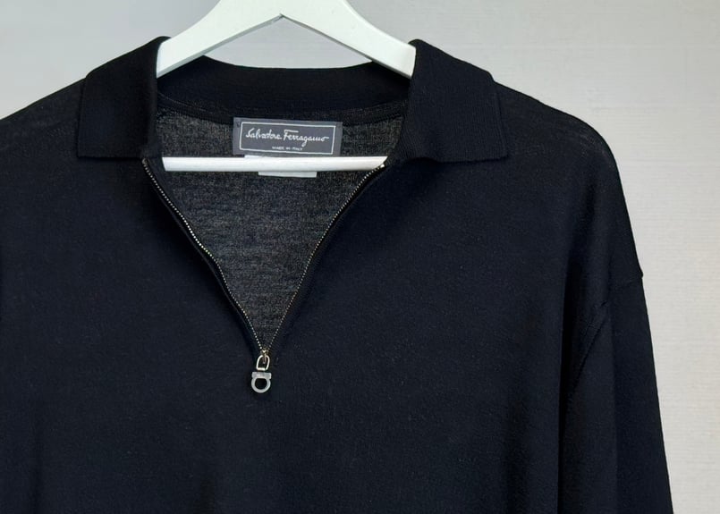 salvatore ferragamo half zip knit | weekend tokyo salvatore ferragamo half zip knit | weekend tokyo