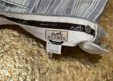 hermes stripe set up suit