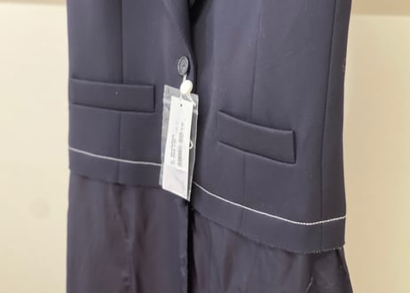 maison margiela 2017aw sleeve less long coat dead stock