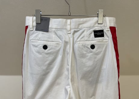 calvin klein jeans side line trousers