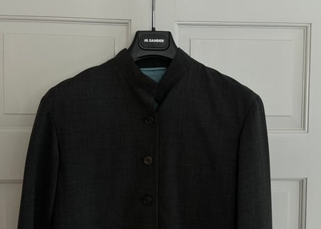 jilsander "本人期" stand collar jacket