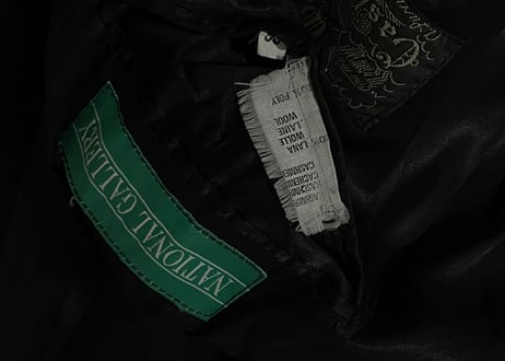 80-90s made in Italy cashmere wool coat