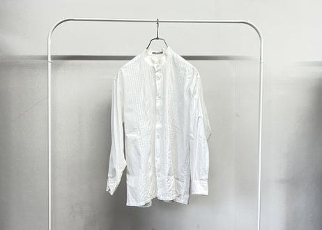issey miyake tuck dress shirt