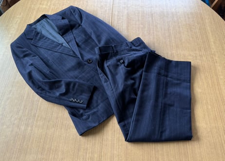 burberry stripe set up suit