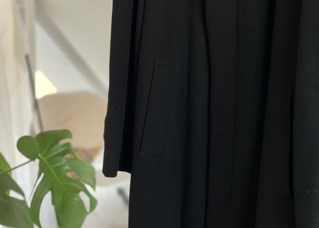 90s pure cashmere long coat