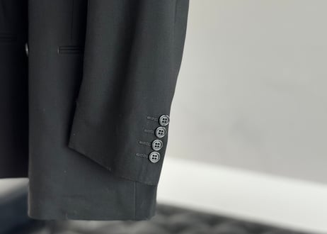 yves saint laurent double set up suit
