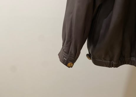 loewe leather blouson