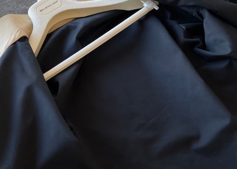 balenciaga leather reversible drizzler jacket