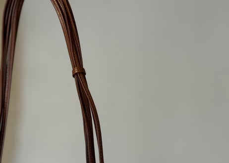 bally leather bag