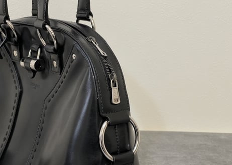 yves saint laurent rive gauche leather bag "muse"