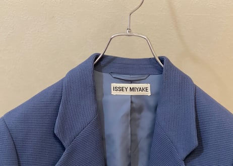issey miyake blue jacket