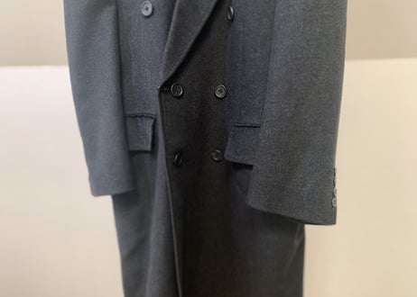 90s pure cashmere chester chesterfield coat