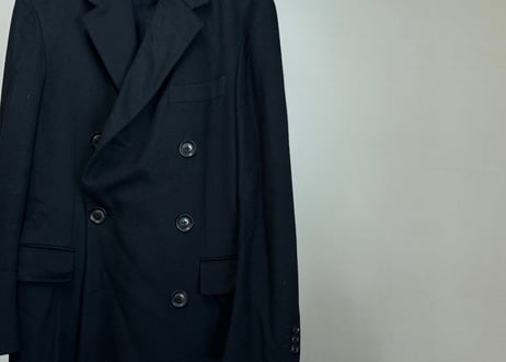 cashmere double long coat #B