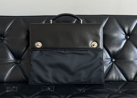 bvlgari leather bag #1