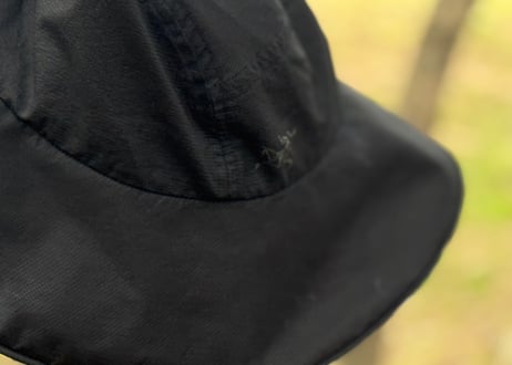arcteryx 2024ss logo uv cut hat