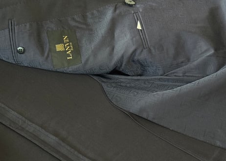 lanvin double set up suit