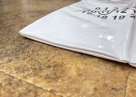 maison margiela calender tag bag