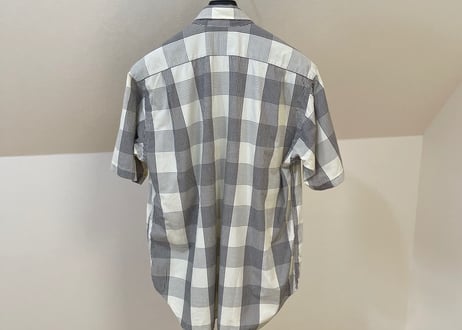 christian dior made in France check shirt