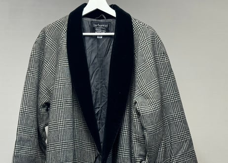 burberry double robe coat