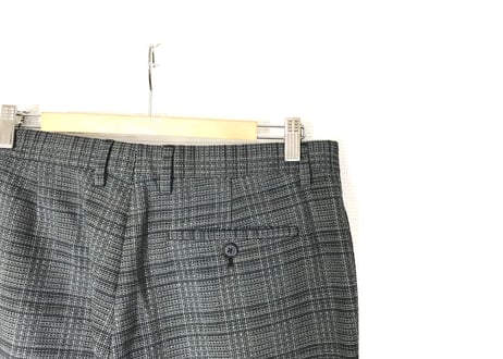 2017ss maison margiela check trousers dead stock A