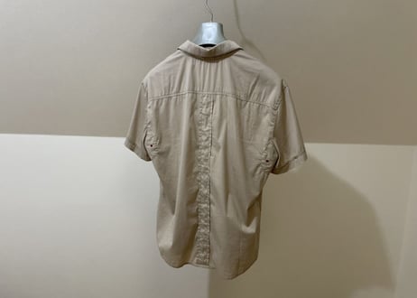 prada open collar shirt
