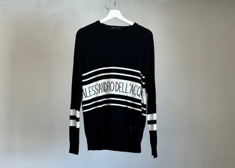 alessandro dell'acqua cashmere knit