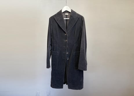 1990-2000s dries van noten corduroy coat