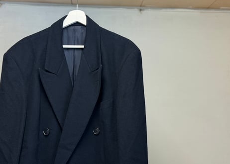 cashmere double long coat #G