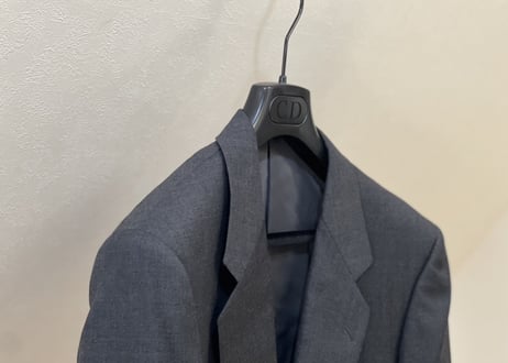 christian dior mohair set up suit