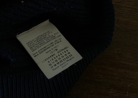 maison margiela ここのえ期 rib knit