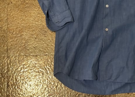 comme des garcons homme plus chambray long shirt