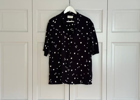 saint laurent 2019ss rayon shirt