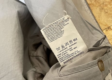 maison margiela "ここのえ期” leather jacket