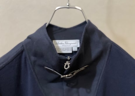 salvatore ferragamo 2018aw gancino lether knit dead stock