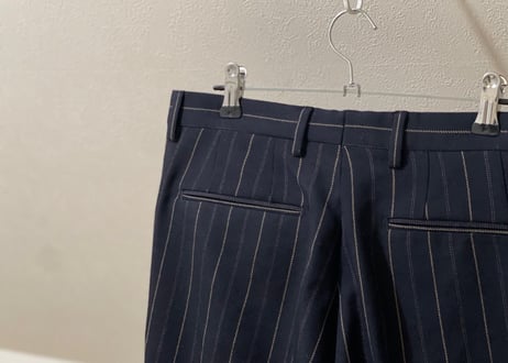 dries van notten stripe trousers