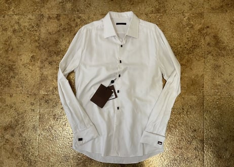 louis vuitton cufflinks shirt dead stock