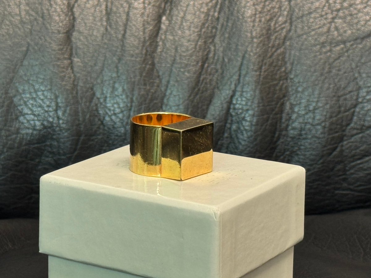 ここのえ期 maison margiela 11ss ゴールドリング maison margiela ここのえ期 signet ring | weekend tokyo