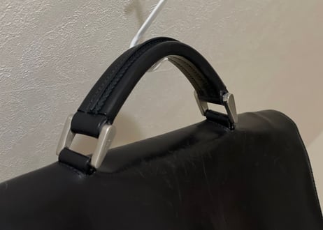 prada leather × nylon bag