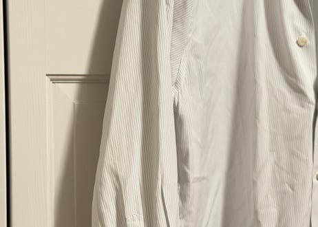 prada stripe pocket shirt