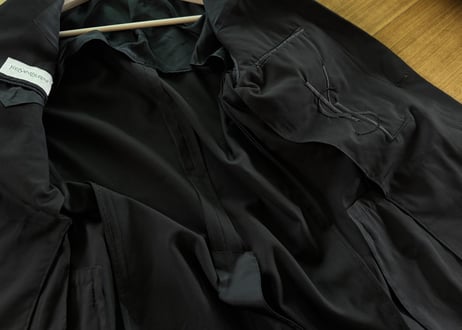 yves saint laurent rive gauche ”Stefano Pilati”期 black set up suit