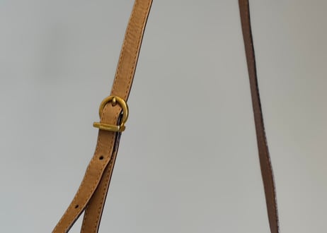 salvatore ferragamo leather "box" shoulder bag