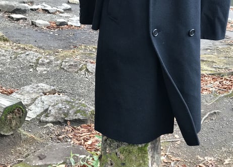80-90s double chesterfield coat