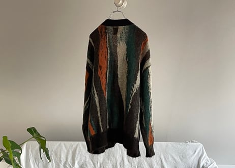 maison special mohair cardigan