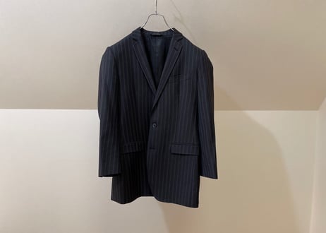 dolce & gabbana striepe set up suit dead stock