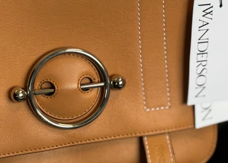jw anderson leather bag dead stock
