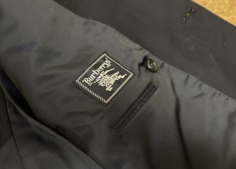 burberry double blazer "mohear wool"#1