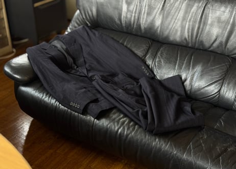 burberry stripe set up suit