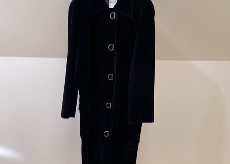 celine corduroy coat